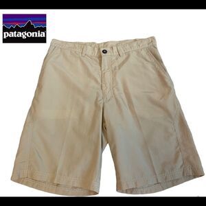 PATAGONIA Men’s Beige Tan Bermuda Shorts Sz 34